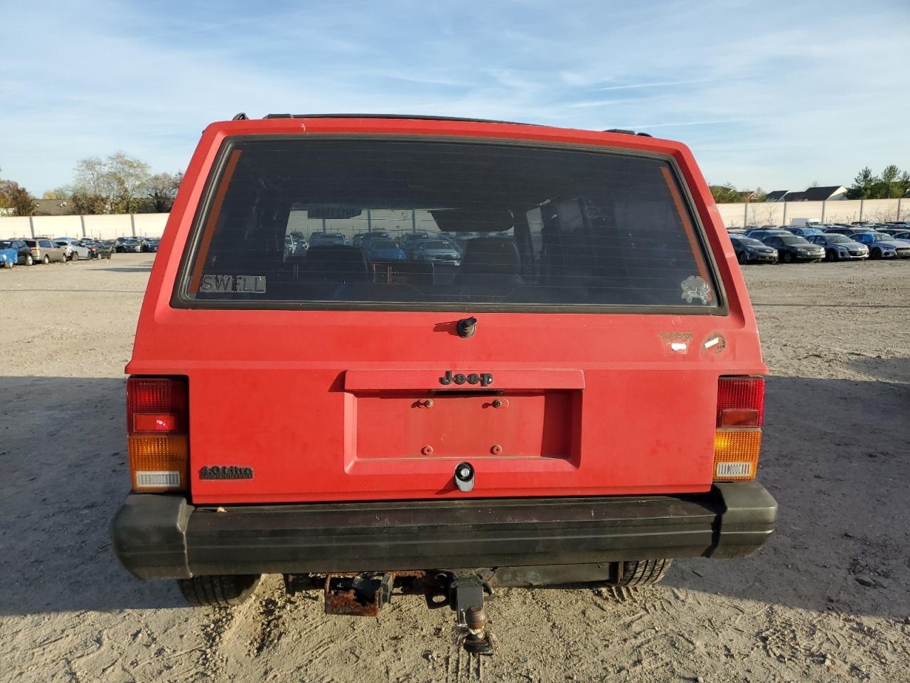 1994 Jeep Grand Cherokee VIN 1J4FJ68S3RL239208 Copart auction photo, front end / side damage thumbnail 6