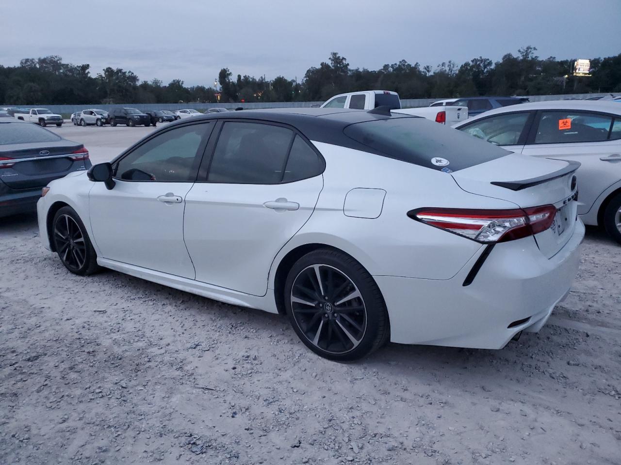 2020 Toyota Camry VIN 4T1K61AK1LU354177 Copart auction photo, front end / side damage thumbnail 2