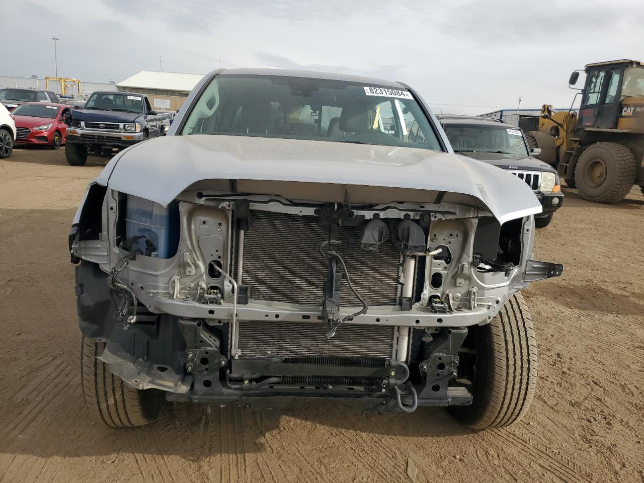 2022 Toyota Tacoma VIN 3TMCZ5AN3NM457755 Copart auction photo, stripped damage thumbnail 5