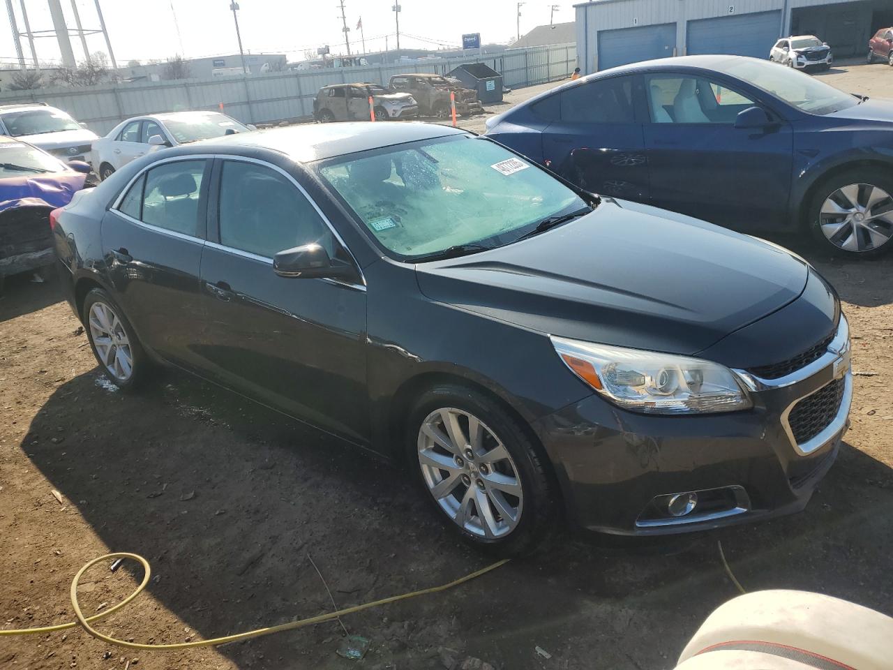 2014 Chevrolet Malibu VIN 1G11E5SL5EF231810 Copart auction photo, side damage thumbnail 4