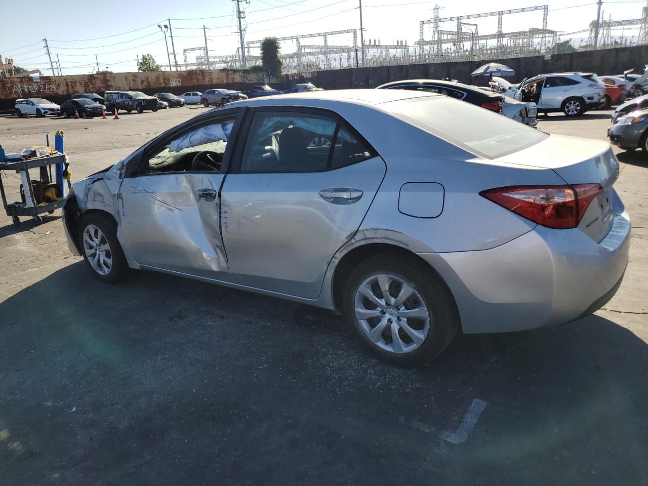2019 Toyota Corolla VIN 2T1BURHE8KC229519 Copart auction photo, all over damage thumbnail 2