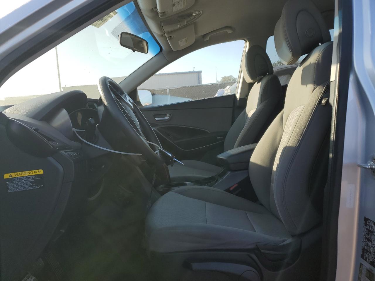 2017 Hyundai Santa Fe VIN 5XYZT3LB7HG450747 Copart auction photo, rear end damage thumbnail 7