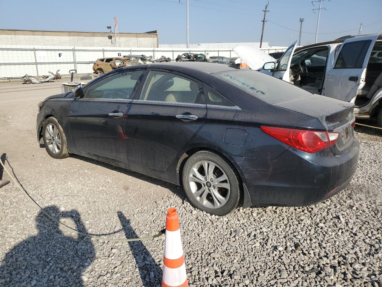 2012 Hyundai Sonata VIN 5NPEC4AC4CH461397 Copart auction photo, front end damage thumbnail 2