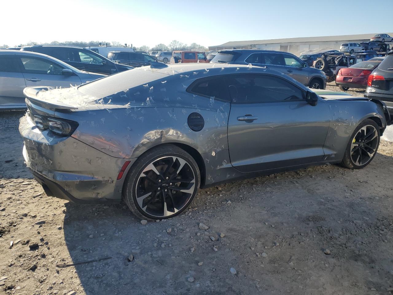 2021 Chevrolet Camaro VIN 1G1FD1RX5M0131850 Copart auction photo, all over damage thumbnail 3