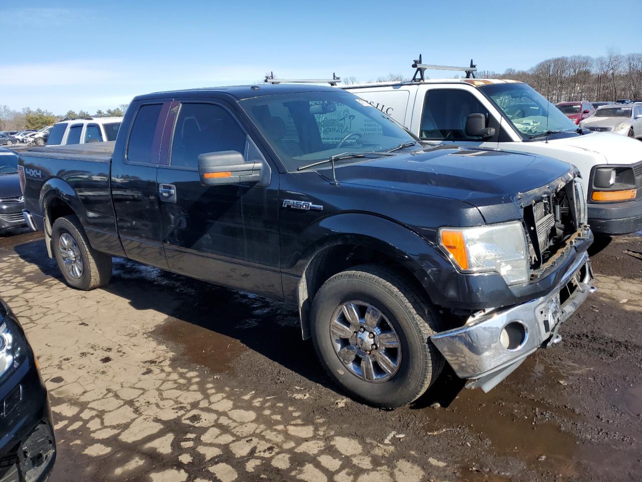 2010 Ford F-150 VIN 1FTFX1EV2AFC67512 Copart auction photo, front end damage thumbnail 4