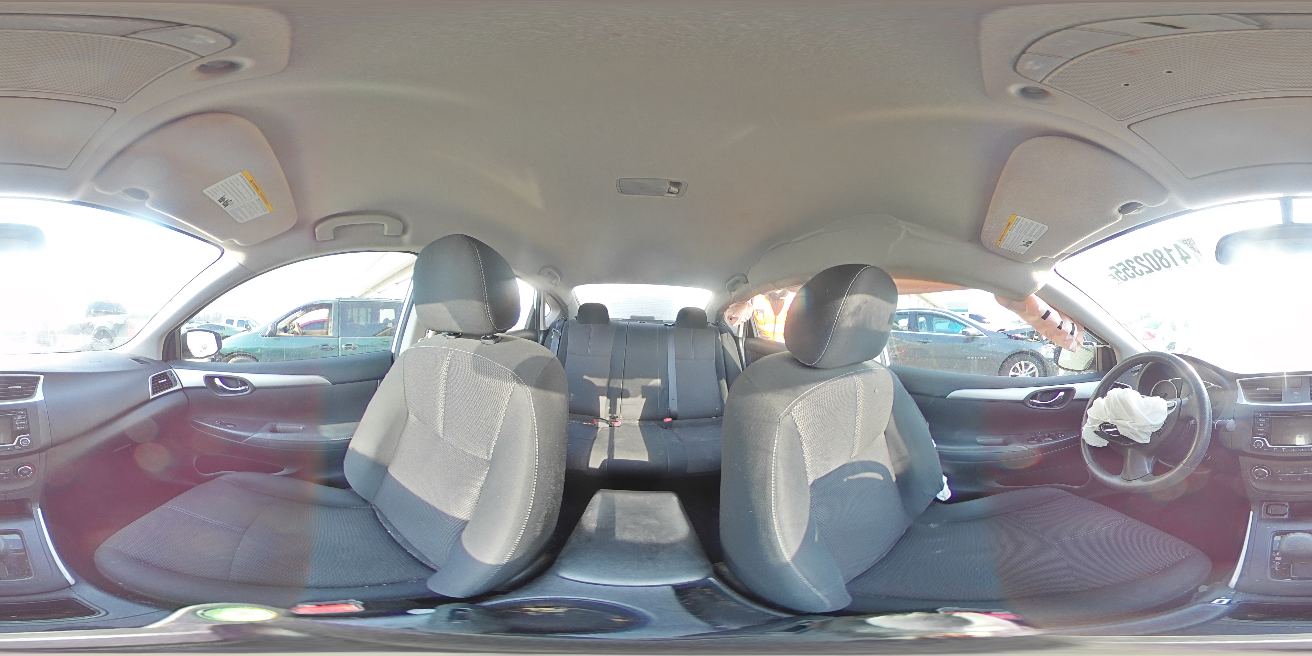 2018 Nissan Sentra VIN 3N1AB7AP4JY285752 Copart auction photo, front end / side damage thumbnail 13