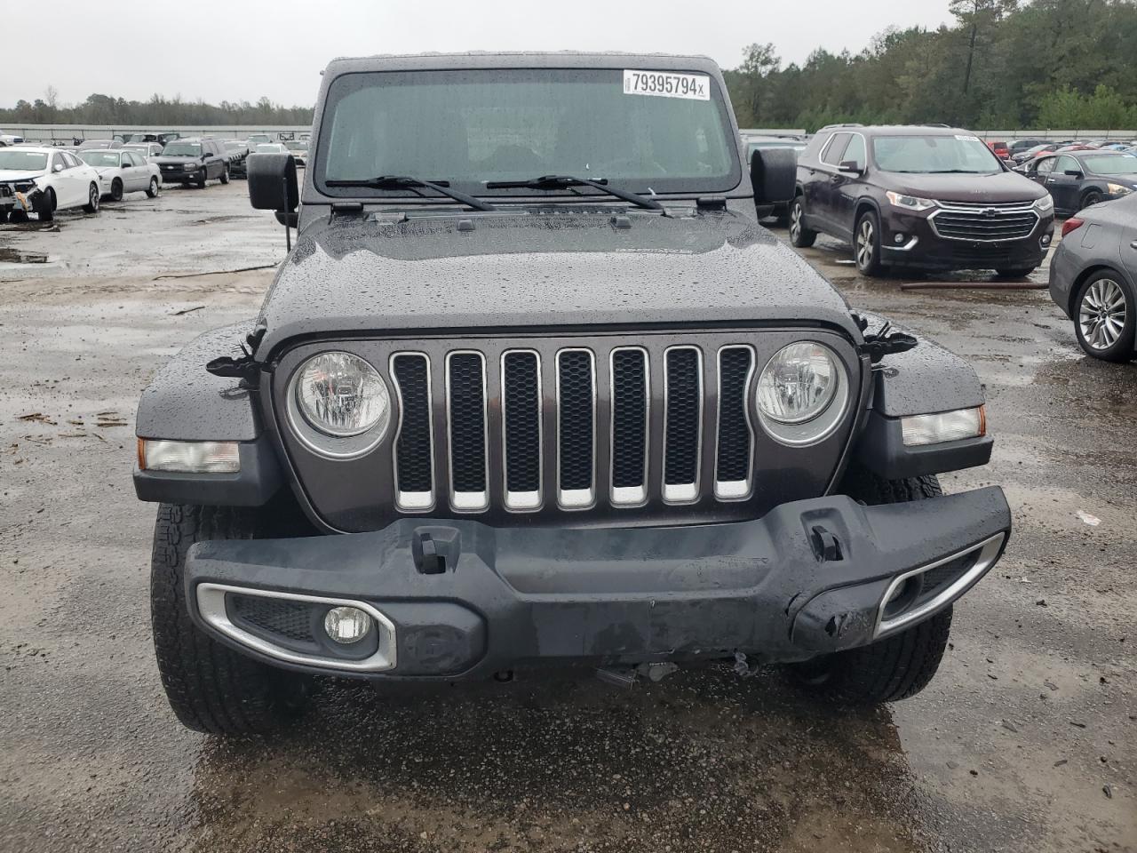 2018 Jeep Wrangler VIN 1C4HJXEG2JW160958 Copart auction photo, front end damage thumbnail 5