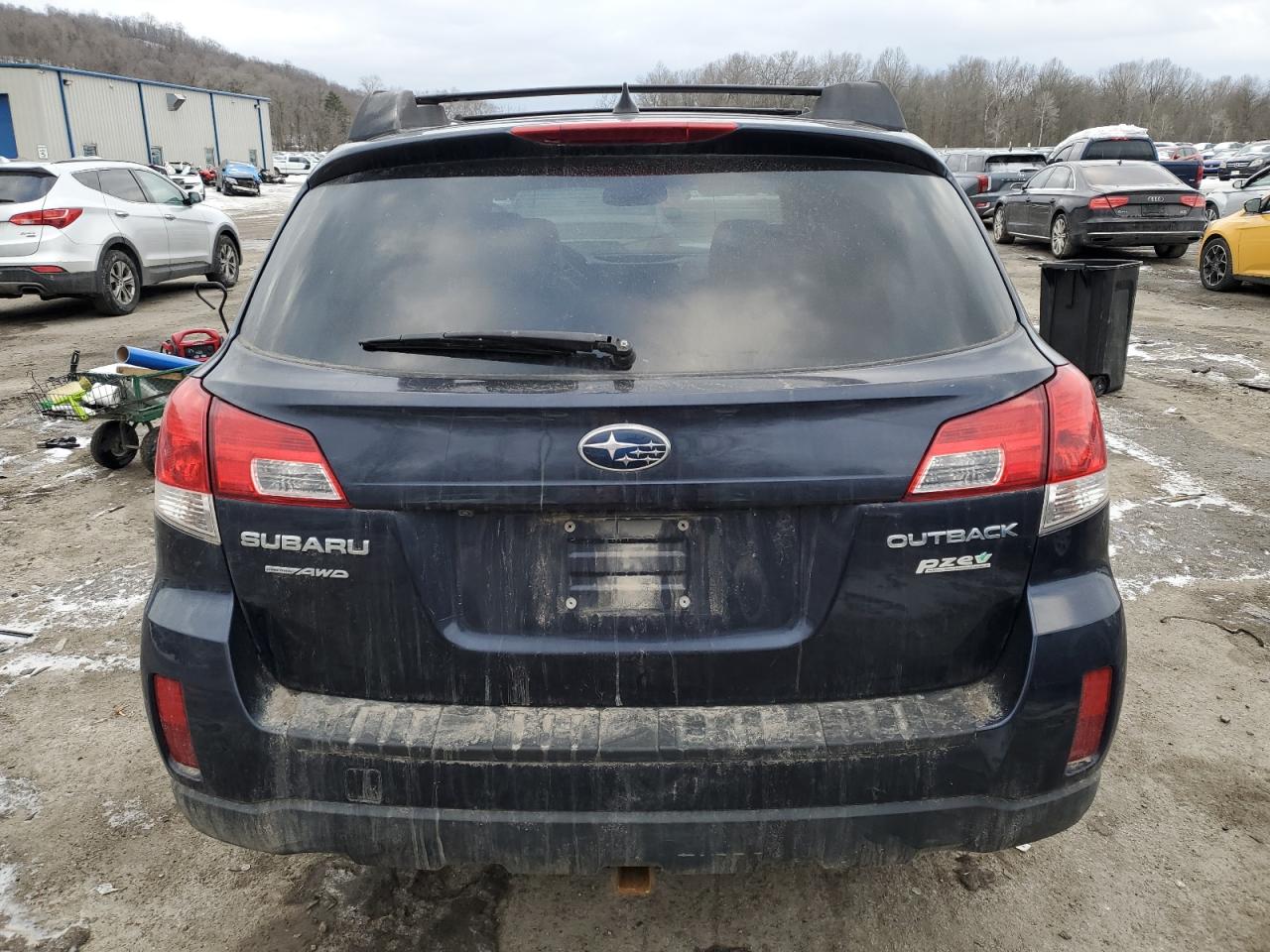 2012 Subaru Outback VIN 4S4BRBKC6C3204401 Copart auction photo, front end damage thumbnail 6