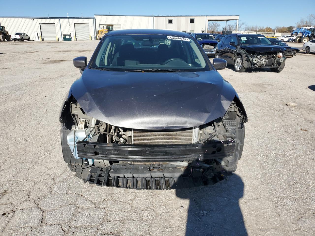2019 Nissan Sentra VIN 3N1AB7AP5KY244371 Copart auction photo, front end / minor dent/scratches damage thumbnail 4