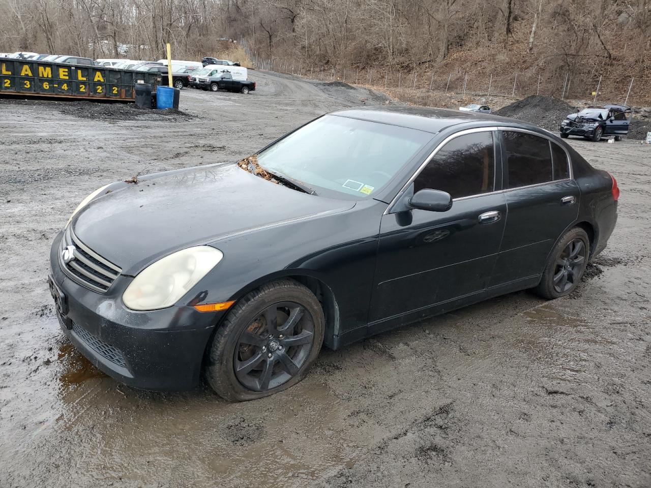 2006 Infiniti G VIN JNKCV51F76M601484 - Copart auction photo