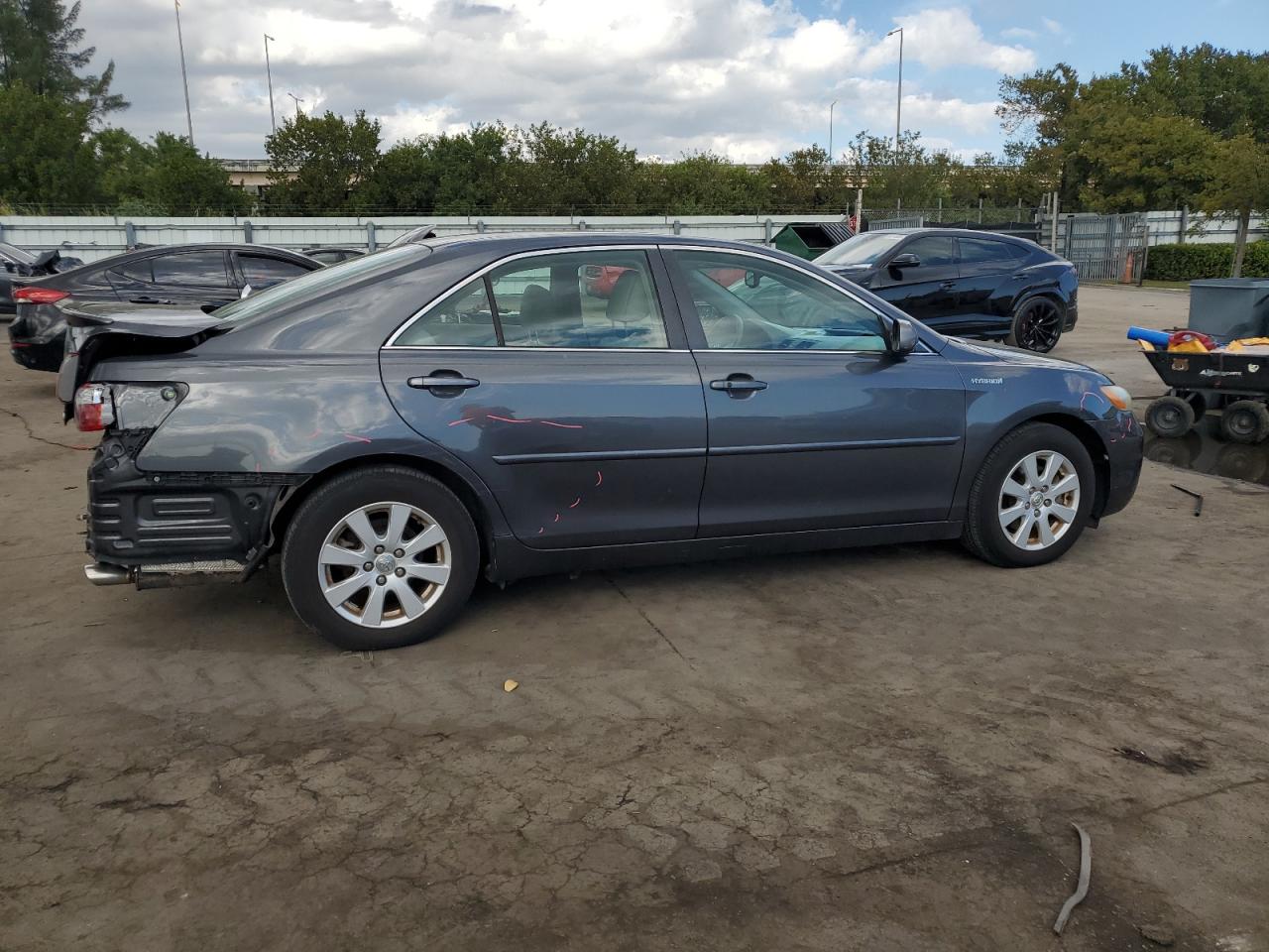 2007 Toyota Camry VIN 4T1BB46K87U005755 Copart auction photo, rear end damage thumbnail 3