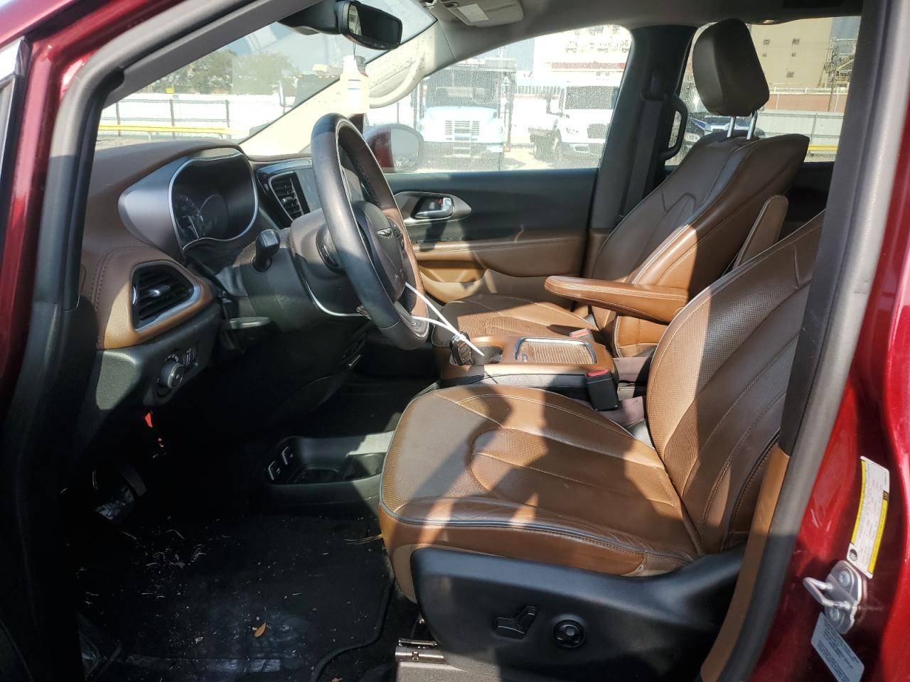 2017 Chrysler Pacifica VIN 2C4RC1GG6HR660178 Copart auction photo, water/flood damage thumbnail 7