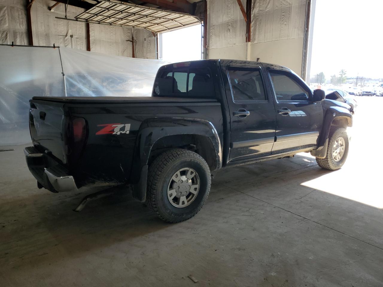 2007 Chevrolet Colorado VIN 1GCDT13E578217240 Copart auction photo, front end / frame damage damage thumbnail 3