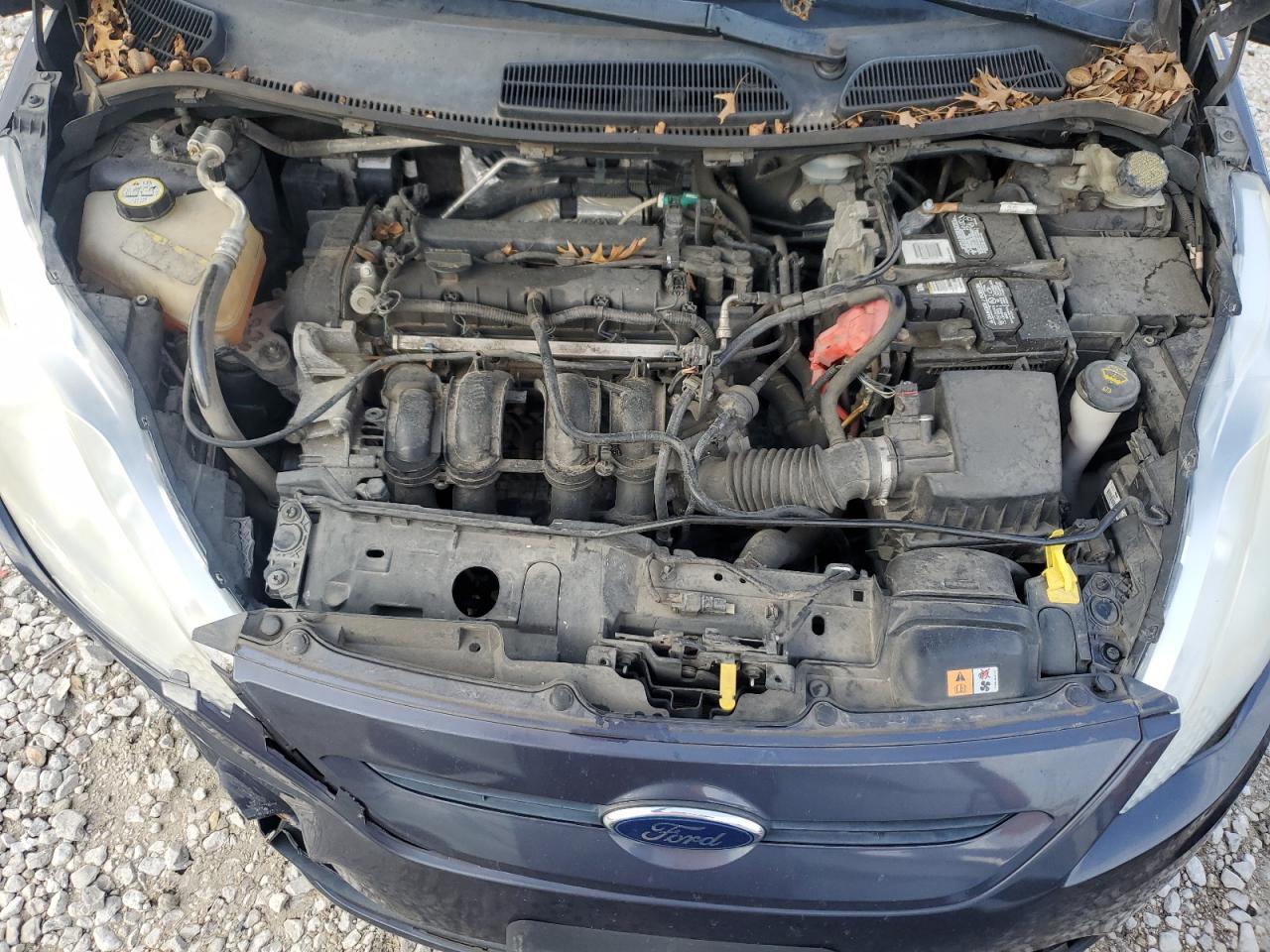 2013 Ford Fiesta VIN 3FADP4EJ0DM207776 Copart auction photo, front end / rear end damage thumbnail 12