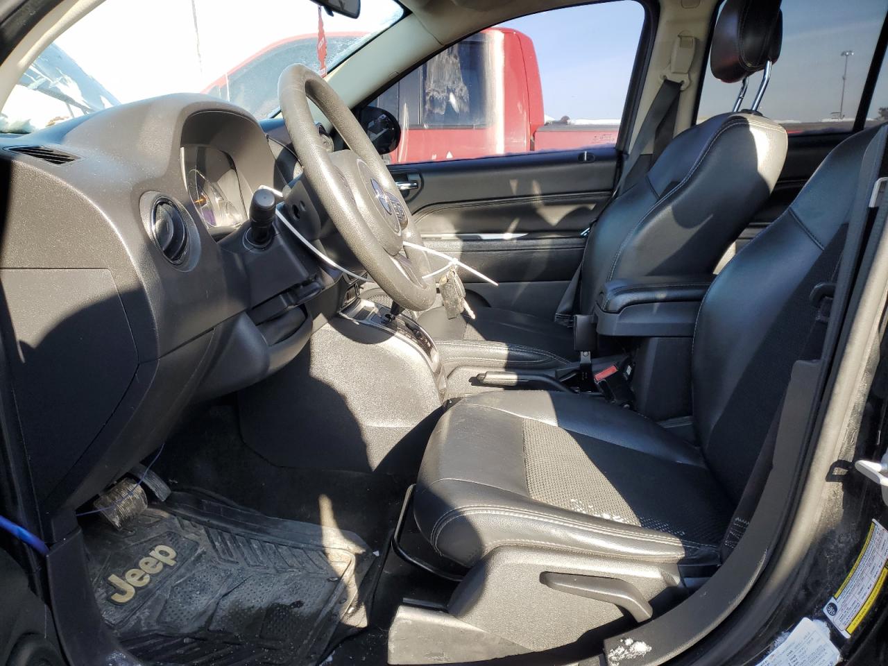 2015 Jeep Compass VIN 1C4NJDAB6FD101023 Copart auction photo, side damage thumbnail 7