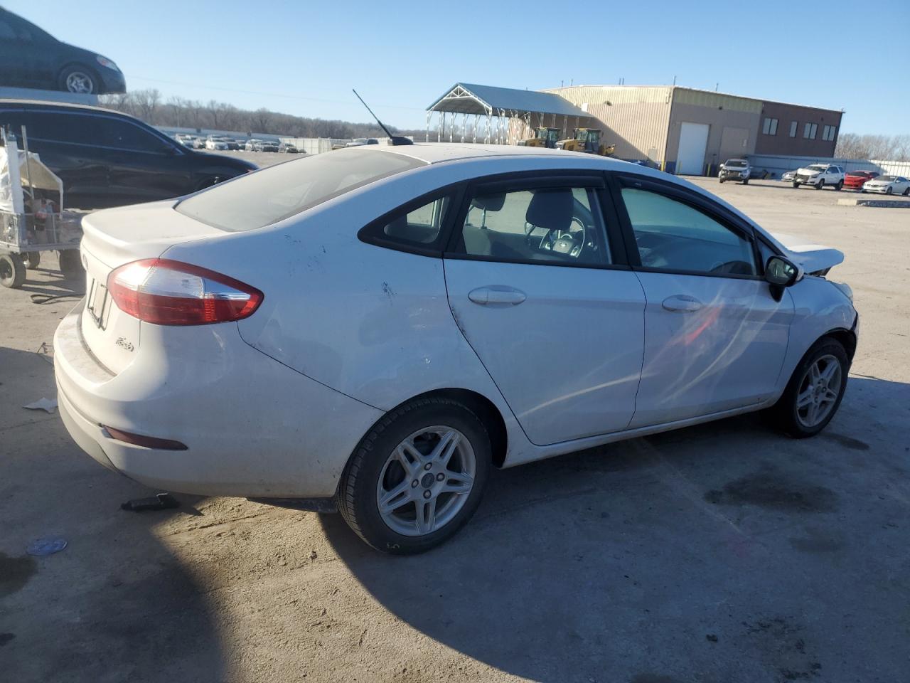 2019 Ford Fiesta VIN 3FADP4BJ3KM132377 Copart auction photo, front end damage thumbnail 3