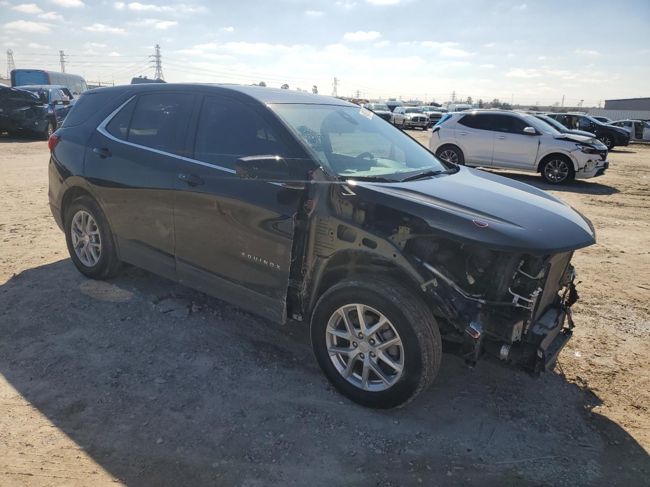 2023 Chevrolet Equinox VIN 3GNAXKEG4PL236284 Copart auction photo, front end / minor dent/scratches damage thumbnail 4