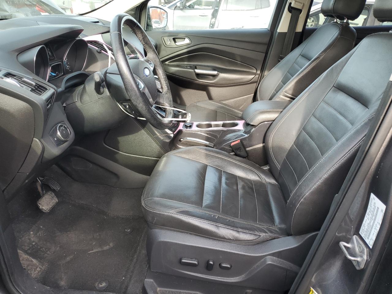 2014 Ford Escape VIN 1FMCU0J95EUA54856 Copart auction photo, front end / side damage thumbnail 7