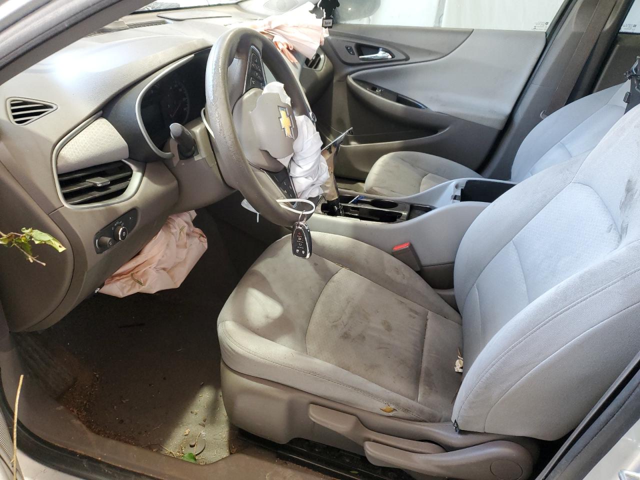 2016 Chevrolet Malibu VIN 1G1ZB5ST6GF187508 Copart auction photo, front end / side damage thumbnail 7