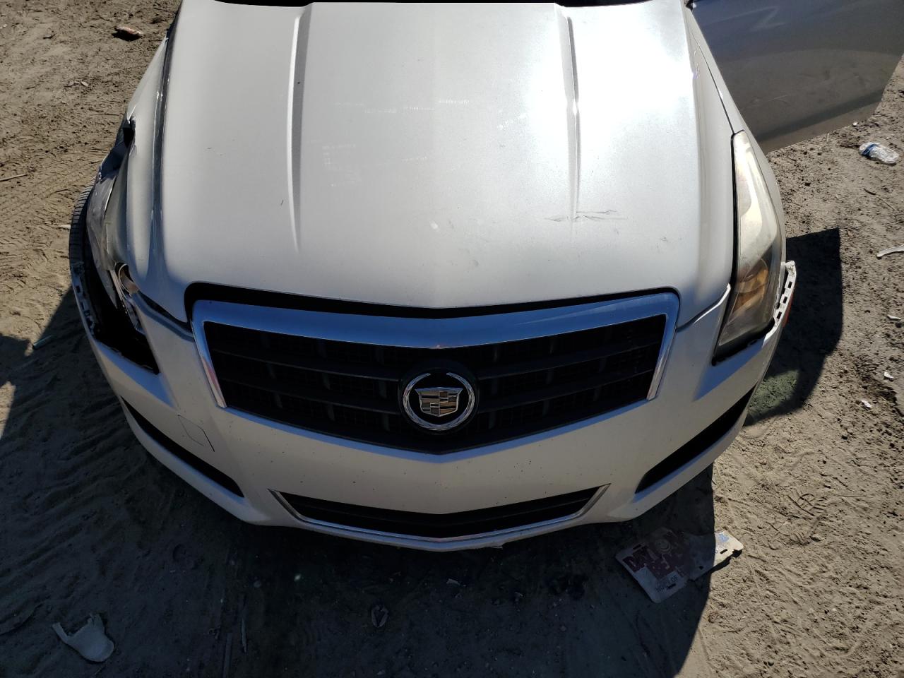 2013 Cadillac ATS VIN 1G6AA5RX6D0164750 Copart auction photo, side / front end damage thumbnail 11