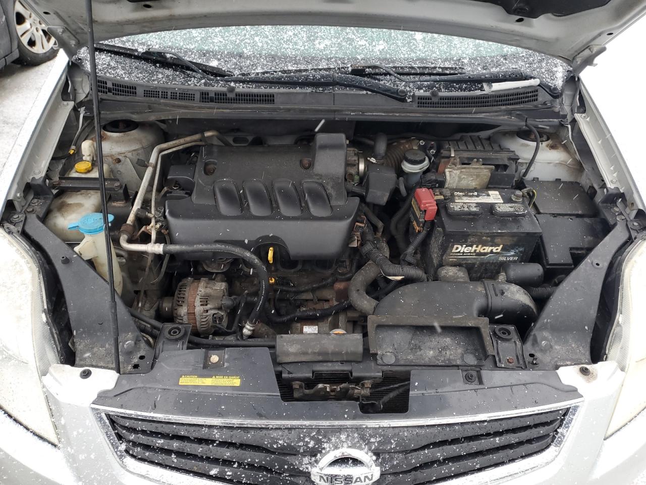 2012 Nissan Sentra VIN 3N1AB6AP8CL657815 Copart auction photo, front end damage thumbnail 11