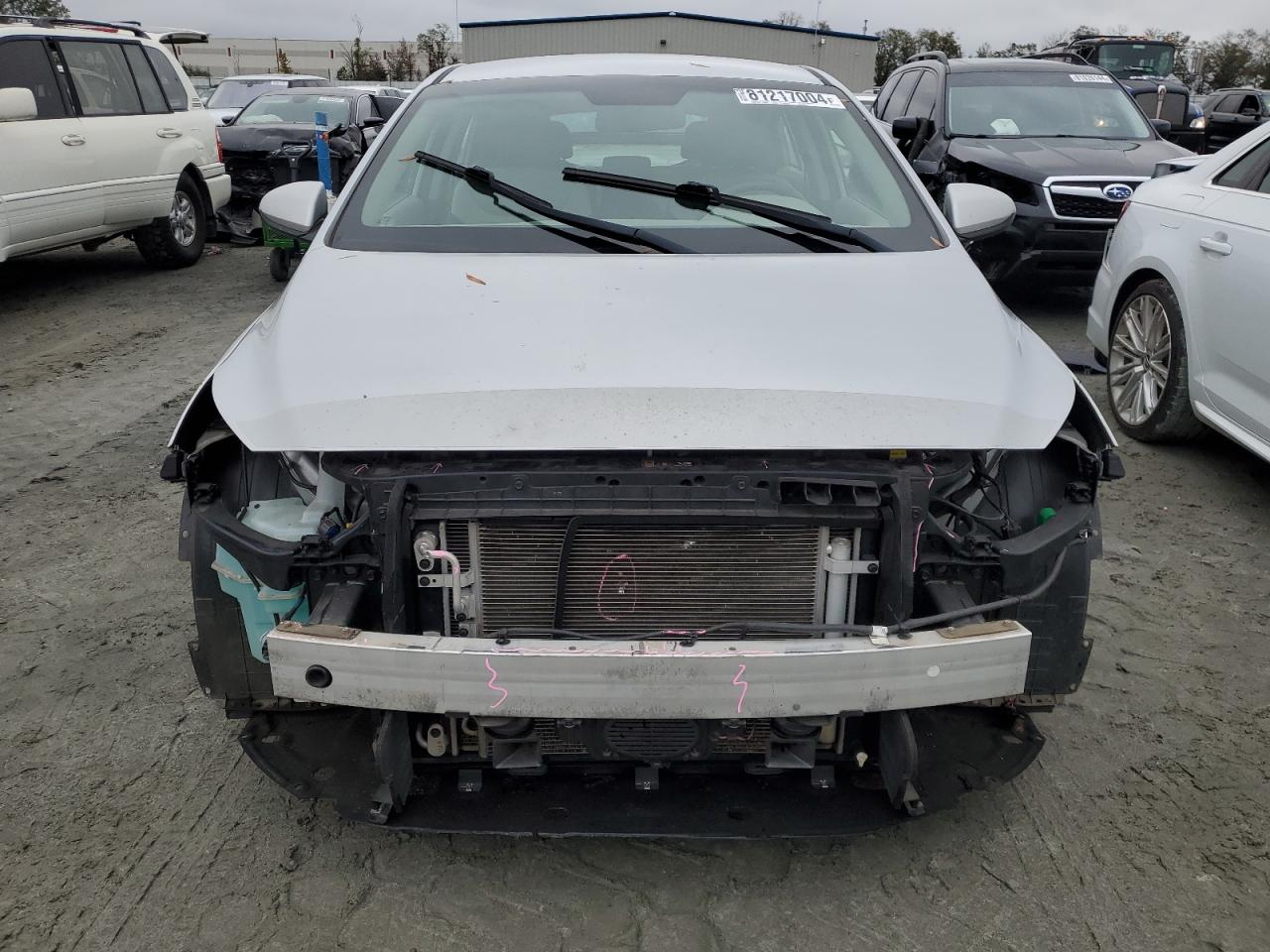 2017 Hyundai IONIQ VIN KMHC65LC1HU024077 Copart auction photo, front end damage thumbnail 5