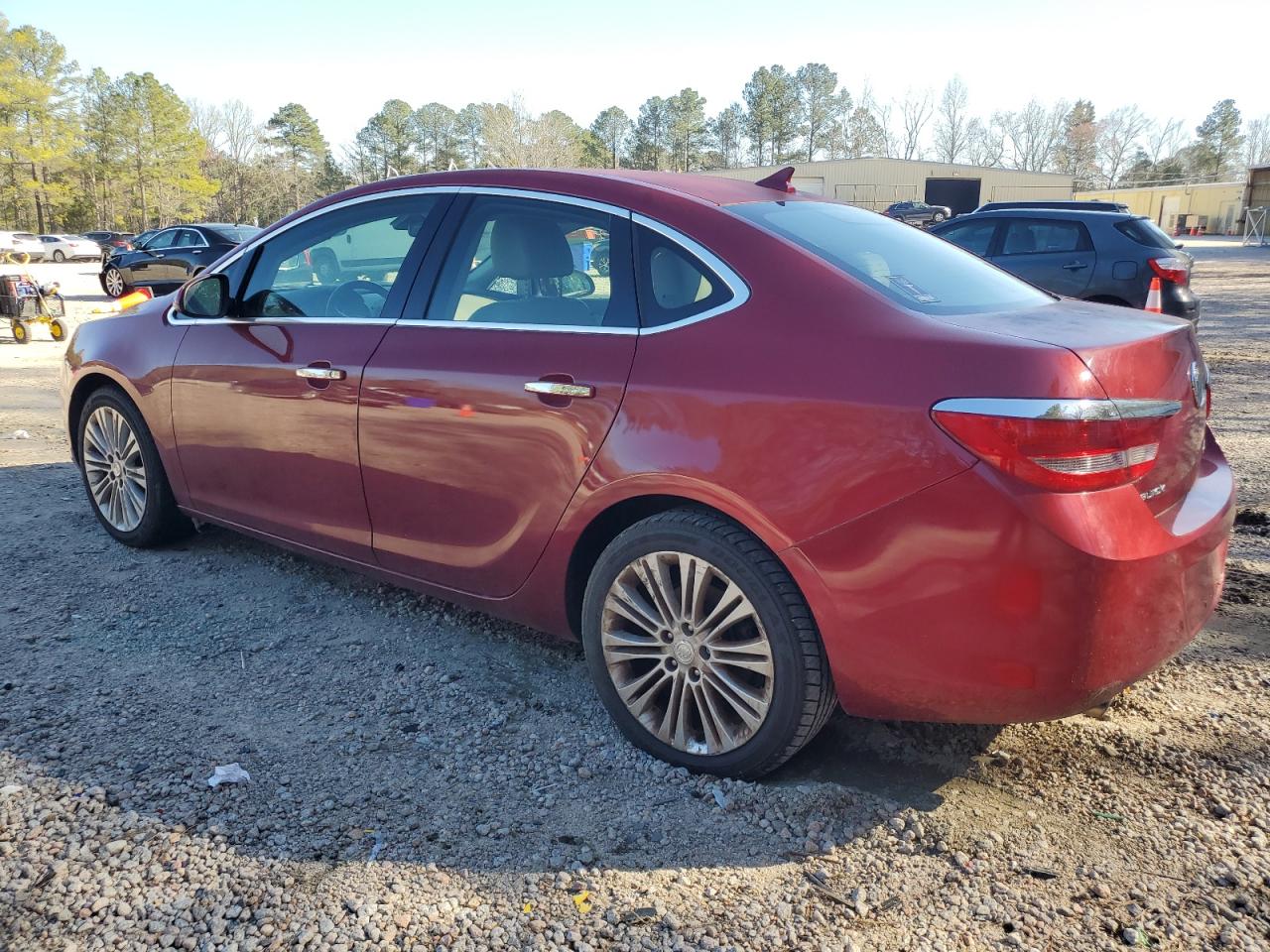 2014 Buick Verano VIN 1G4PP5SK8E4170351 Copart auction photo, side damage thumbnail 2