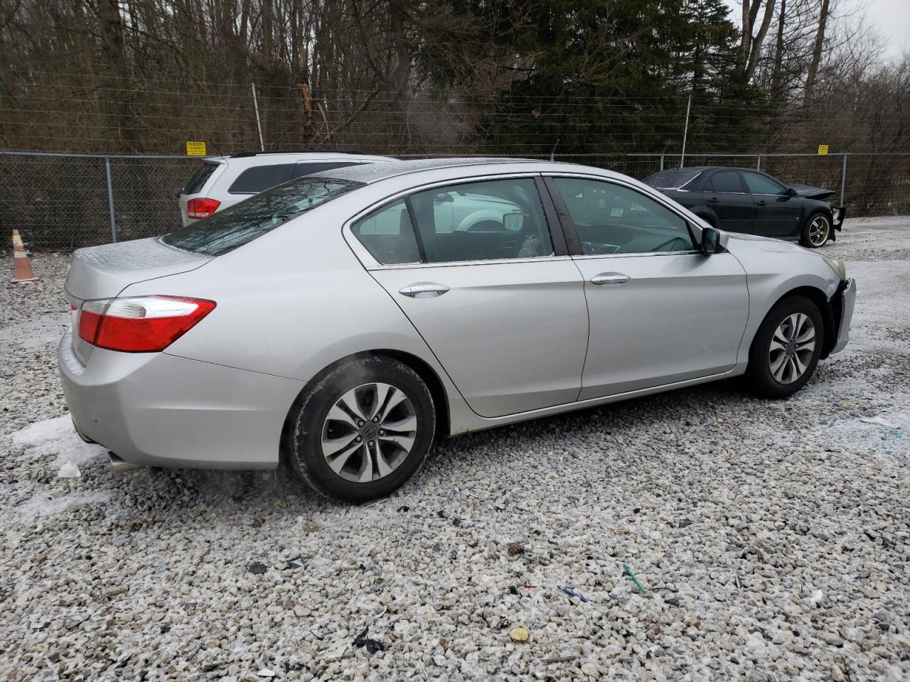 2013 Honda Accord VIN 1HGCR2F3XDA285145 Copart auction photo, front end / rear end damage thumbnail 3