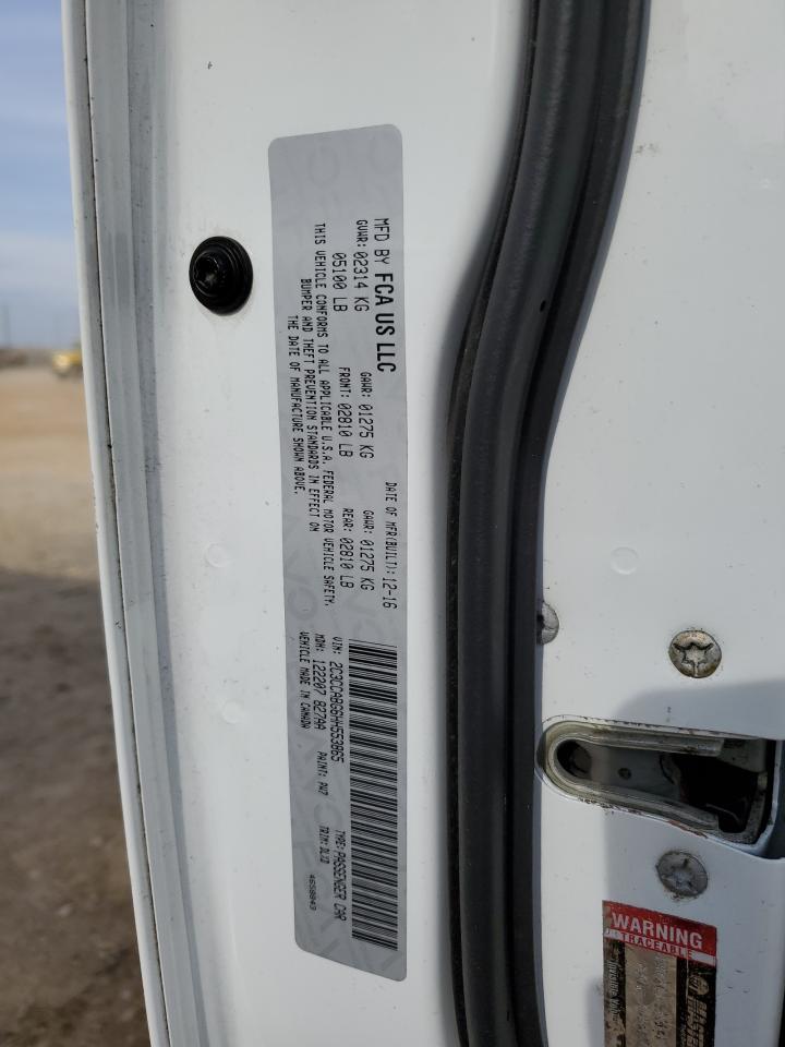 2017 Chrysler 300 VIN 2C3CCABG6HH553865 Copart auction photo, front end damage thumbnail 14