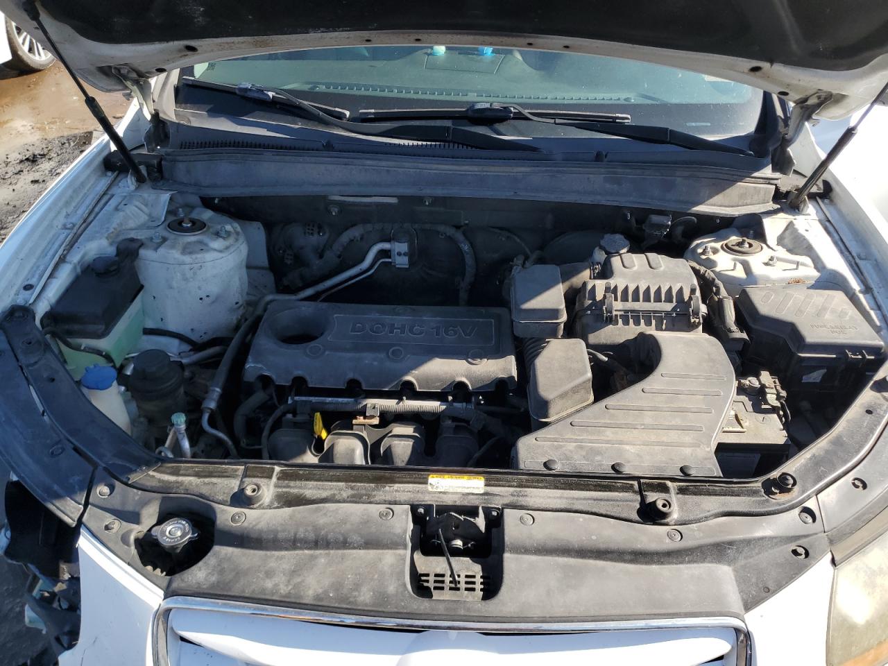 2011 Hyundai Santa Fe VIN 5XYZGDAB7BG026733 Copart auction photo, front end damage thumbnail 12