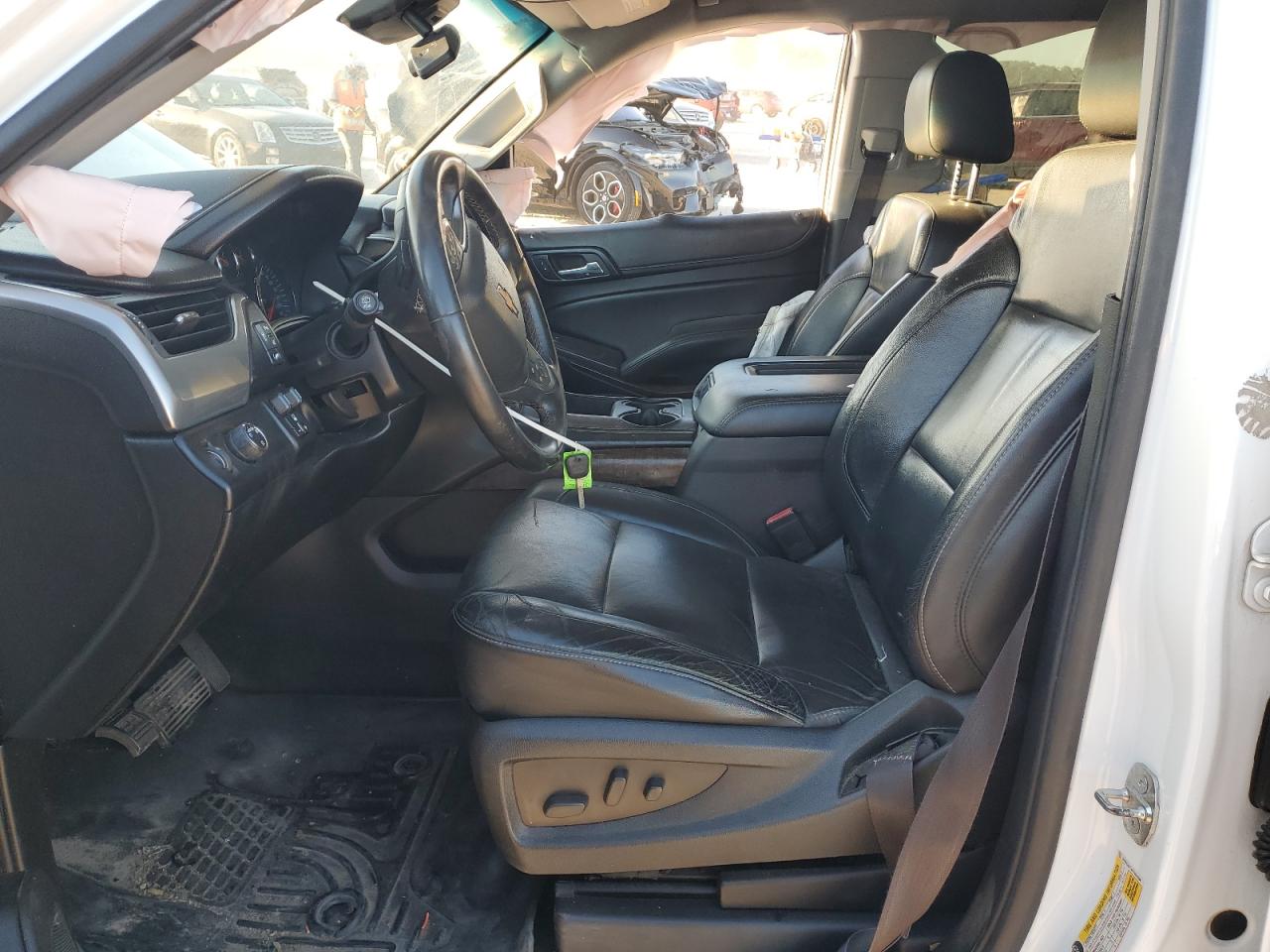 2015 Chevrolet Tahoe VIN 1GNSCBKC4FR637598 Copart auction photo, front end / side damage thumbnail 7