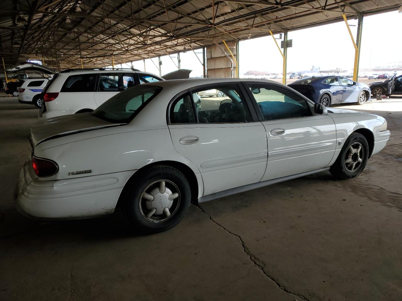 2000 Buick LeSabre VIN 1G4HR54K5YU293752 Copart auction photo, rear end damage thumbnail 3