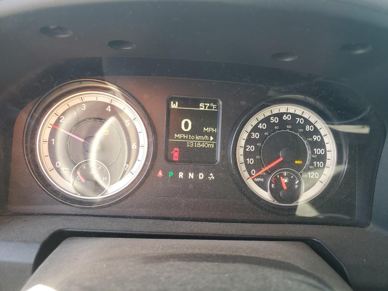 2016 RAM 1500 VIN 1C6RR7GT3GS244740 Copart auction photo, side / front end damage thumbnail 9