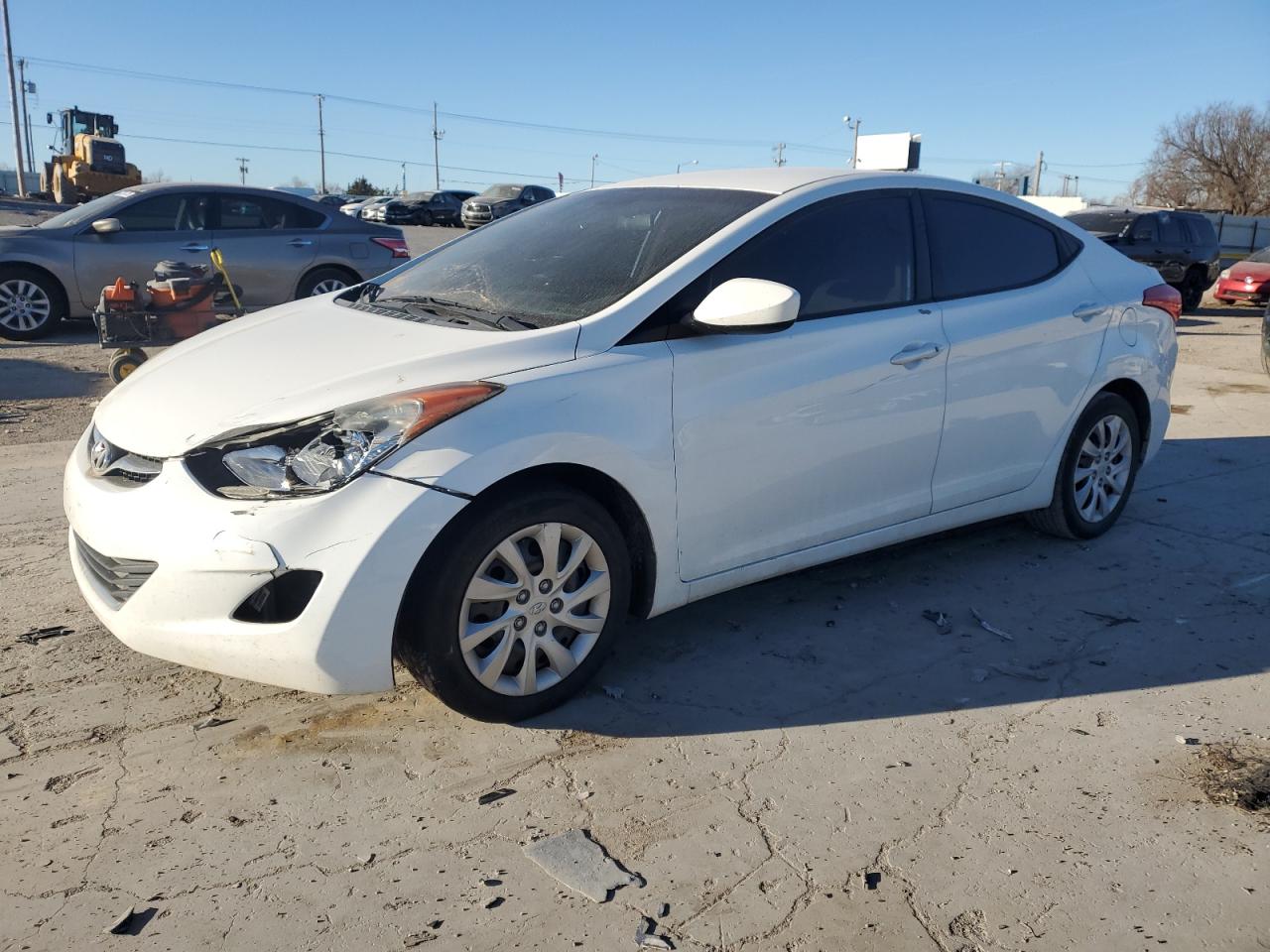 2011 Hyundai Elantra VIN 5NPDH4AE4BH014534