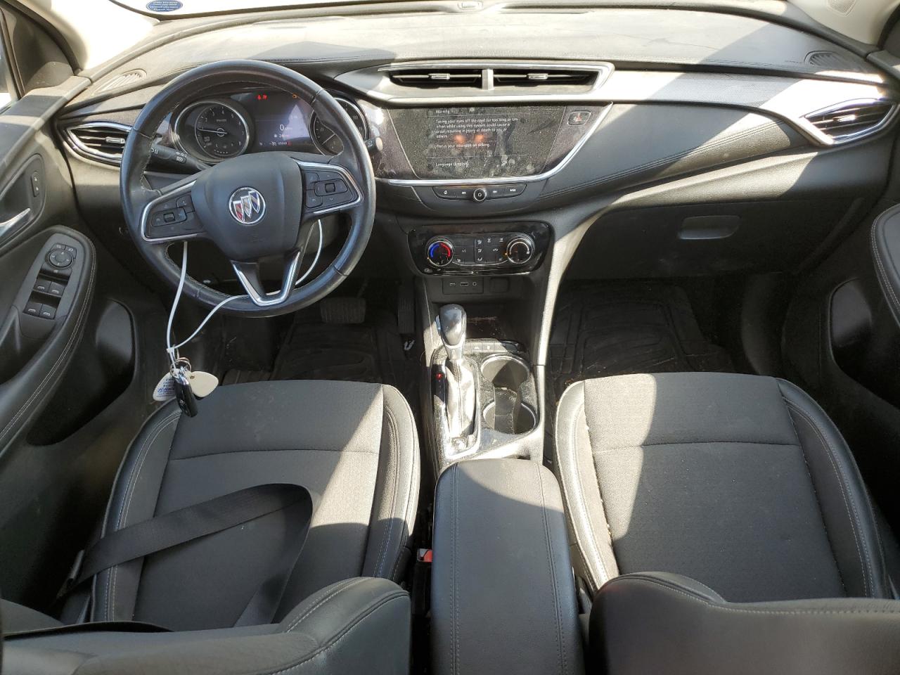 2021 Buick Encore VIN KL4MMBS2XMB043619 Copart auction photo, front end damage thumbnail 8