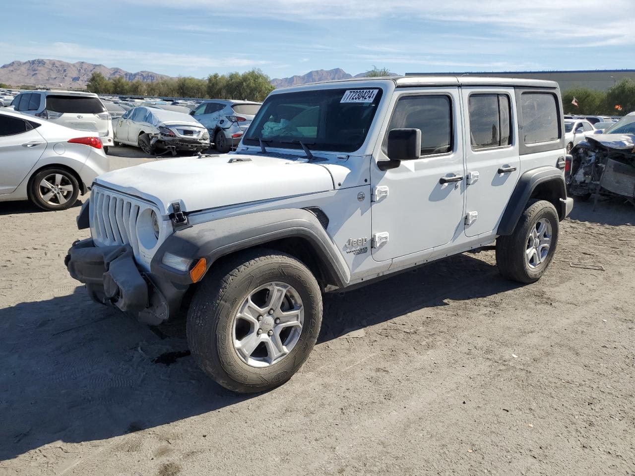 2019 Jeep Wrangler VIN 1C4HJXDN3KW618007