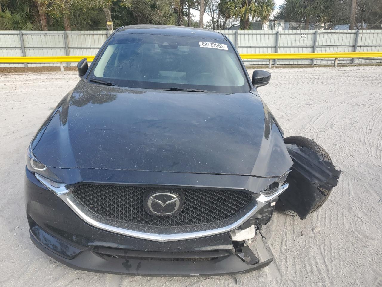 2021 Mazda CX-5 VIN JM3KFABM3M0367310 Copart auction photo, front end / undercarriage damage thumbnail 5