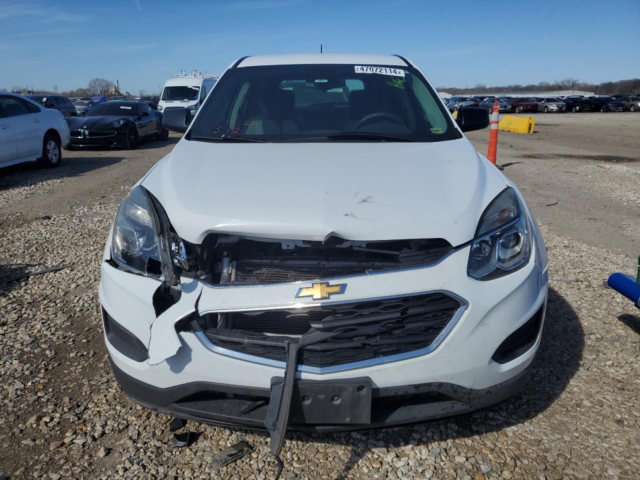 2017 Chevrolet Equinox VIN 2GNFLEEK5H6305304 Copart auction photo, front end / hail damage thumbnail 5