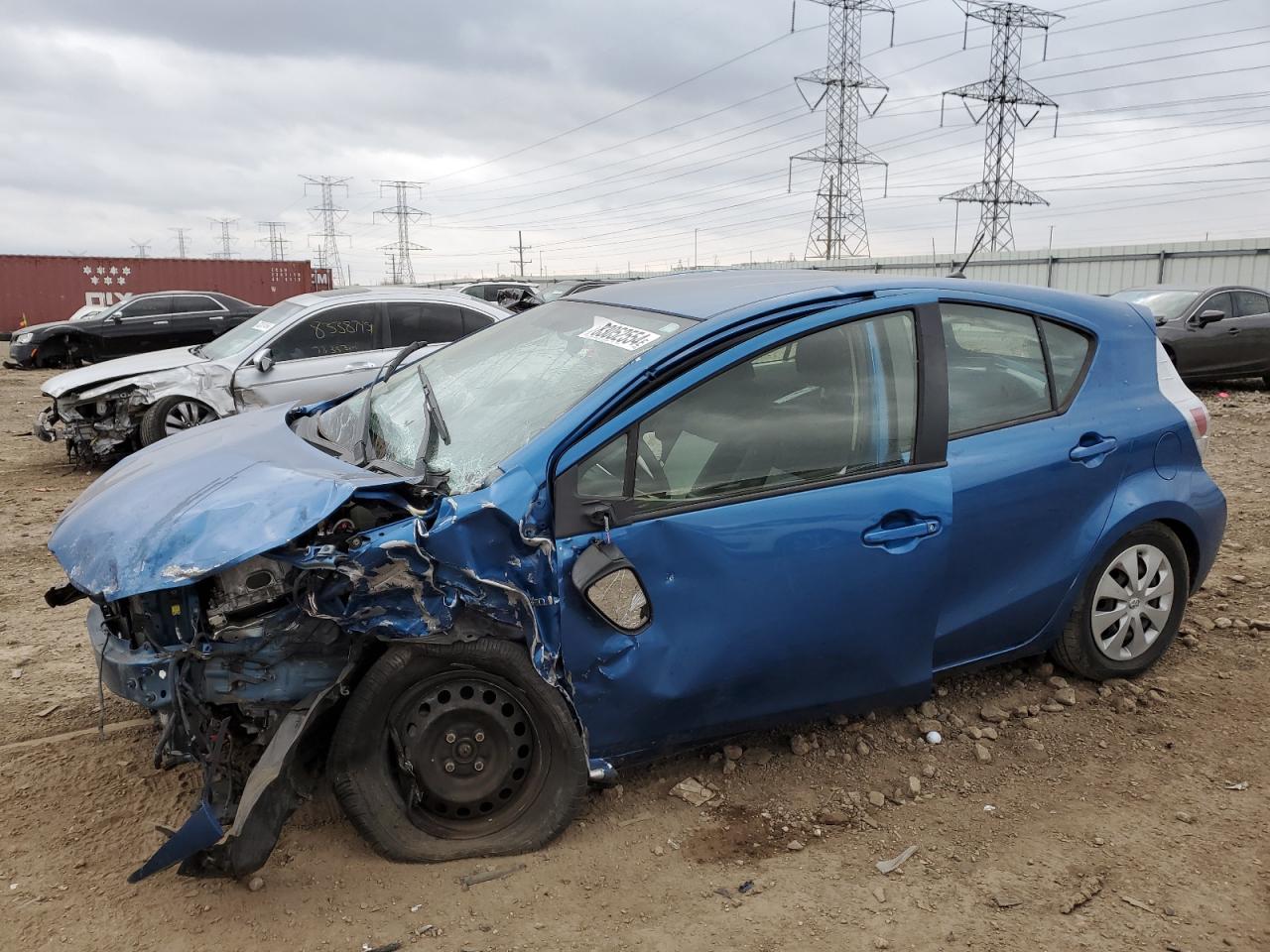 2014 Toyota Prius VIN JTDKDTB3XE1572801