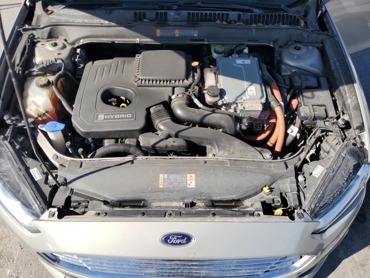 2015 Ford Fusion VIN 3FA6P0LU0FR122960 Copart auction photo, front end / side damage thumbnail 11