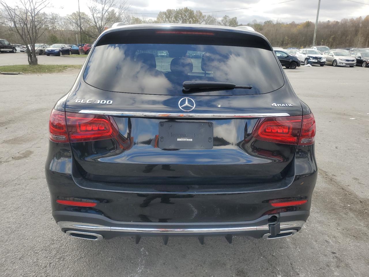 2020 Mercedes-Benz GLC VIN WDC0G8EB2LF697820 Copart auction photo, front end / mechanical damage thumbnail 6