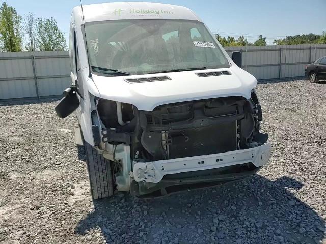 2019 Ford Transit VIN 1FBZX2CM2KKB60969 Copart auction photo, front end / side damage thumbnail 12
