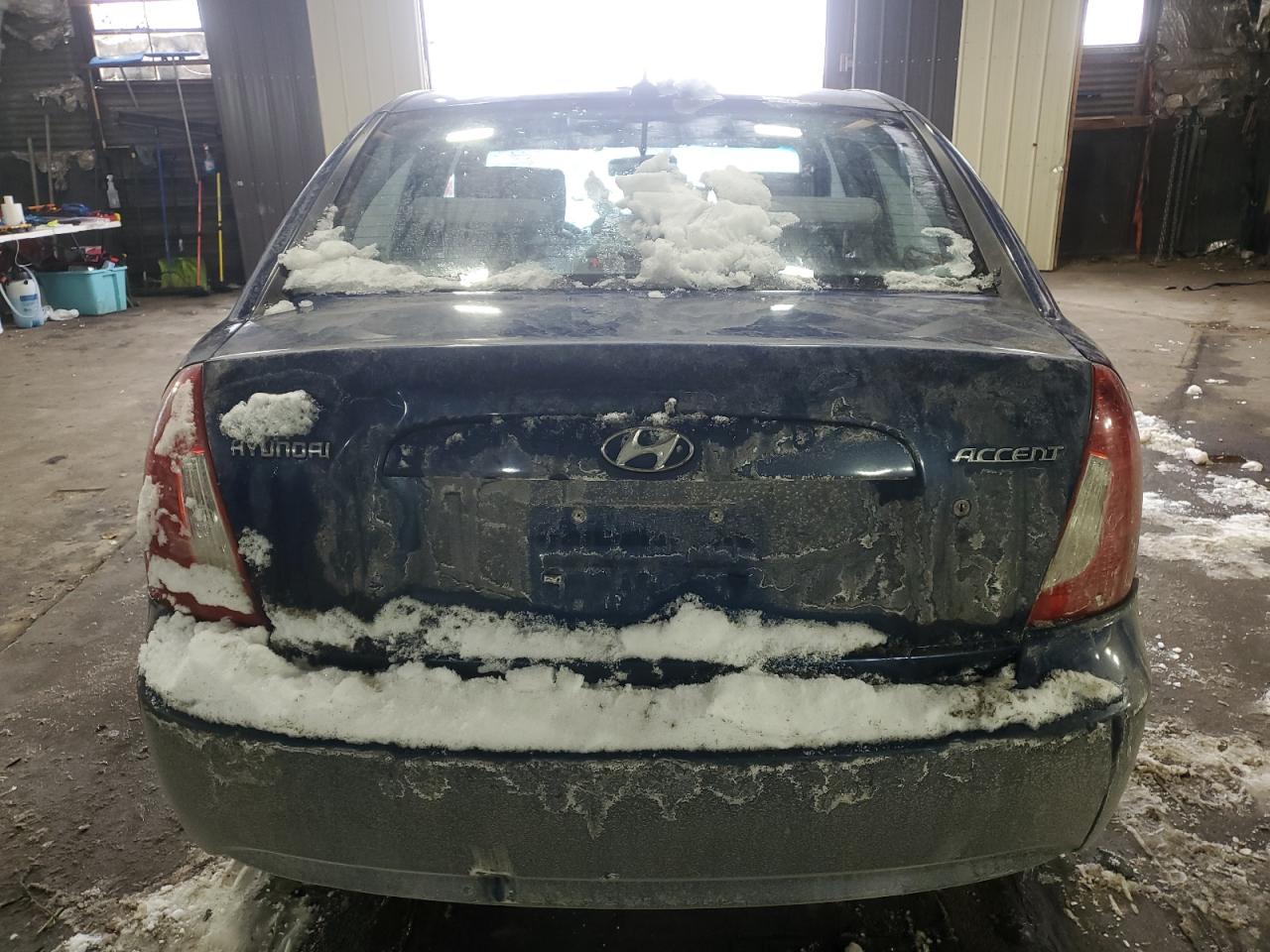 2010 Hyundai Accent VIN KMHCN4AC6AU488343 Copart auction photo, front end damage thumbnail 6