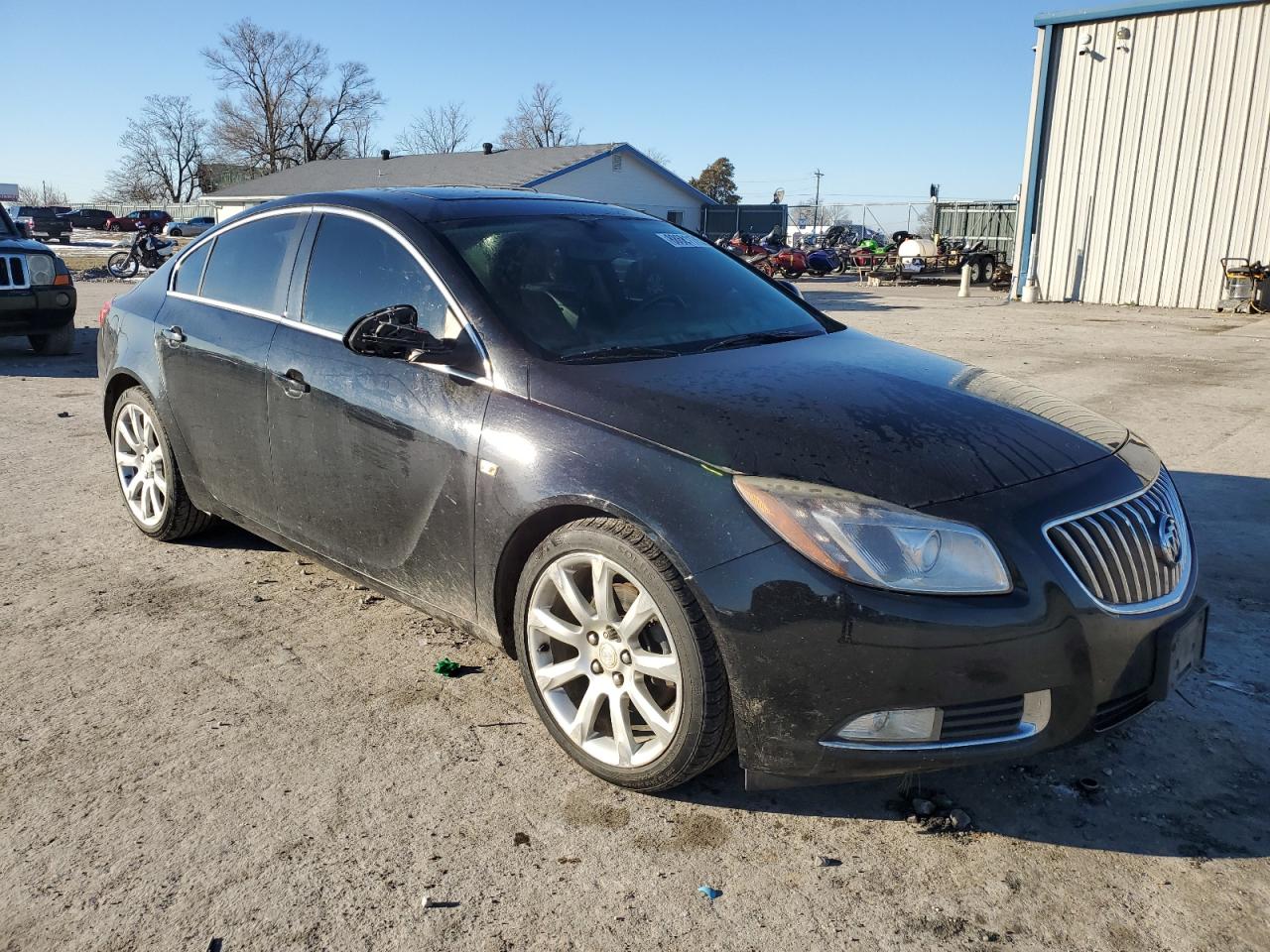 2011 Buick Regal VIN 2G4G15GV7B9191186 Copart auction photo, front end damage thumbnail 4