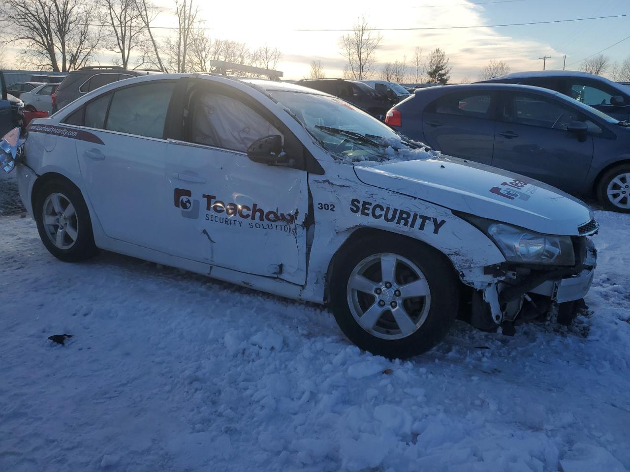 2014 Chevrolet Cruze VIN 1G1PC5SB4E7314758 Copart auction photo, all over damage thumbnail 4