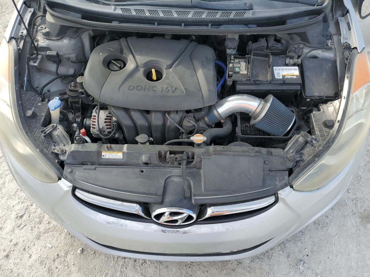2012 Hyundai Elantra VIN 5NPDH4AE3CH113427 Copart auction photo, side damage thumbnail 11