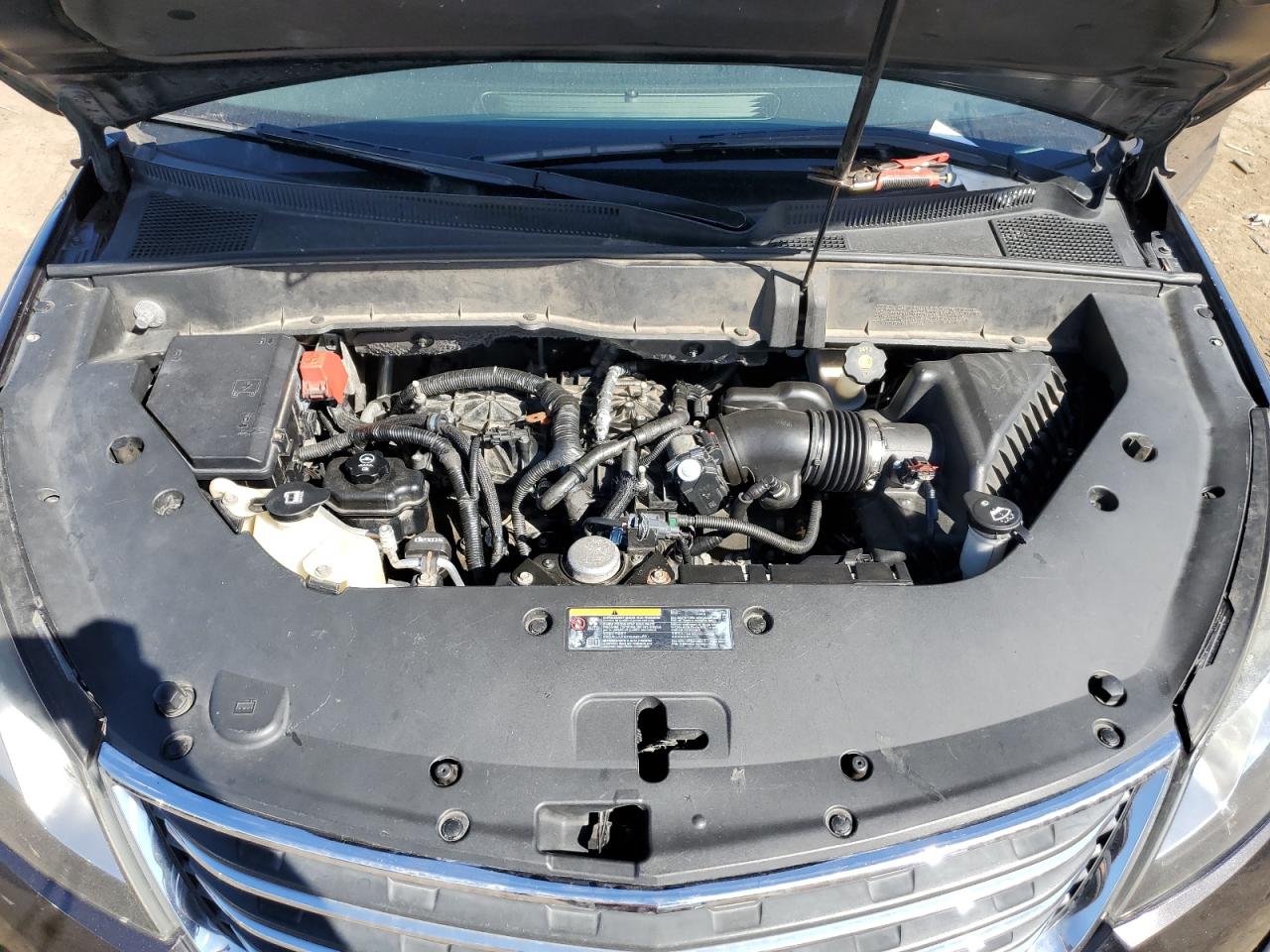 2013 Chevrolet Traverse VIN 1GNKRJKD3DJ101643 Copart auction photo, front end / side damage thumbnail 12