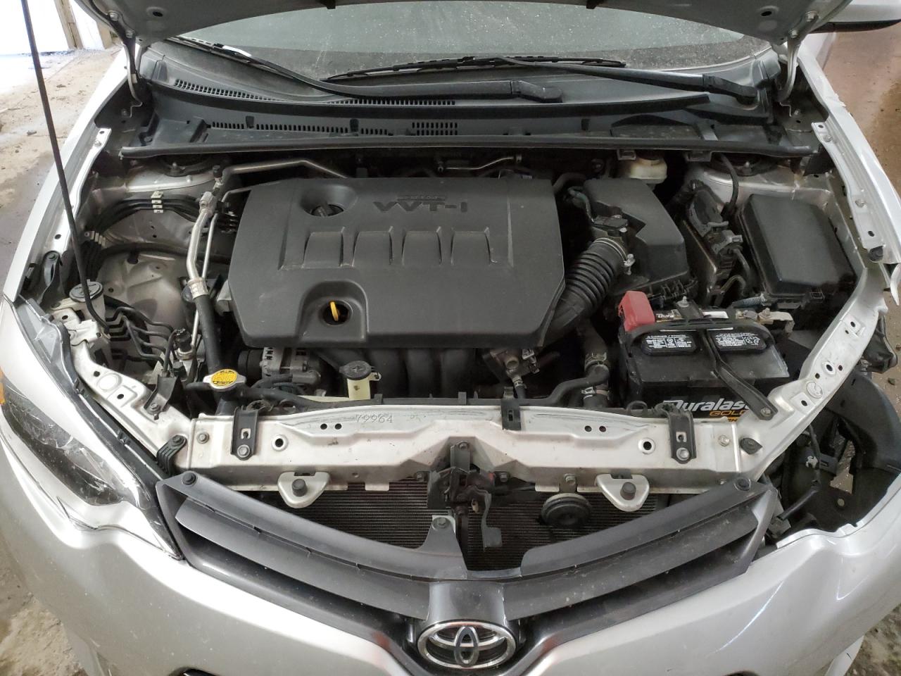 2016 Toyota Corolla VIN 2T1BURHE4GC649317 Copart auction photo, side / front end damage thumbnail 11