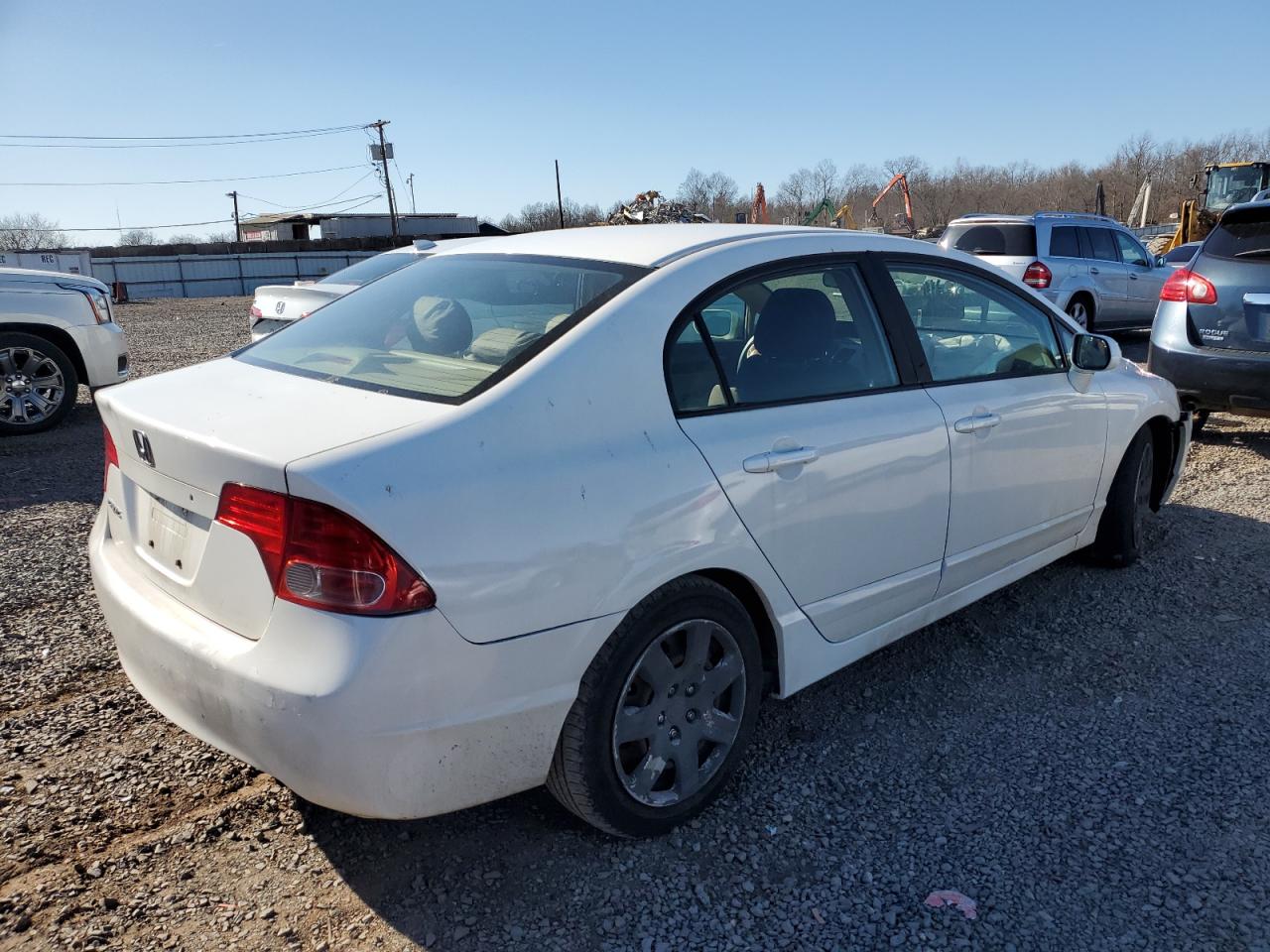 2008 Honda Civic VIN 1HGFA16568L100096 Copart auction photo, front end damage thumbnail 3