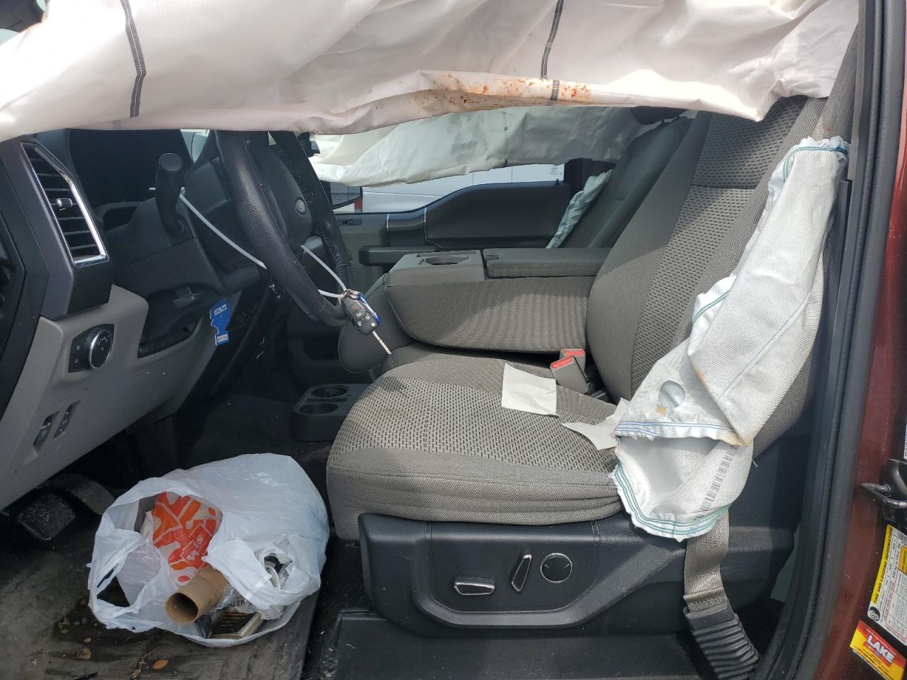 2016 Ford F-150 VIN 1FTEW1EP6GFA49372 Copart auction photo, rollover damage thumbnail 7